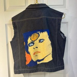 DAVID BOWIE DIY battle vest. Size M.